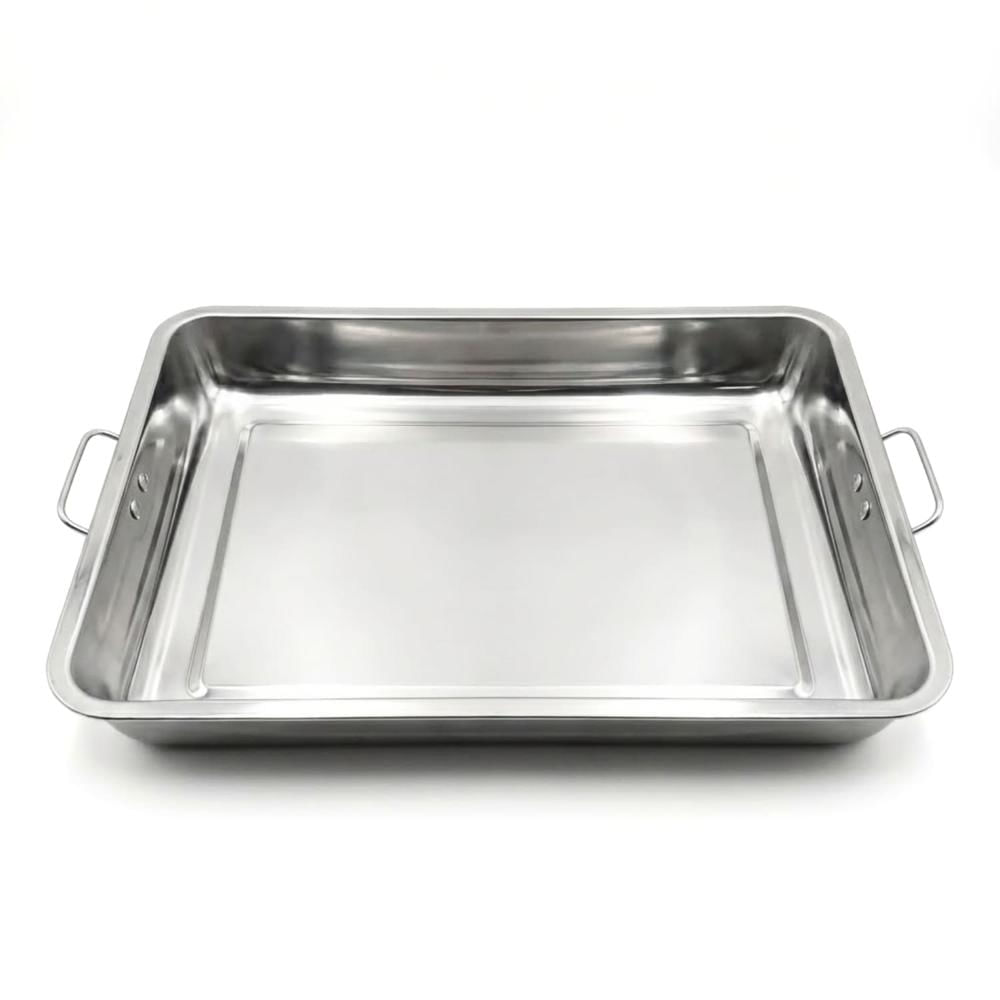 Bandeja de Acero Inoxidable para Horno y Cocina 44cm