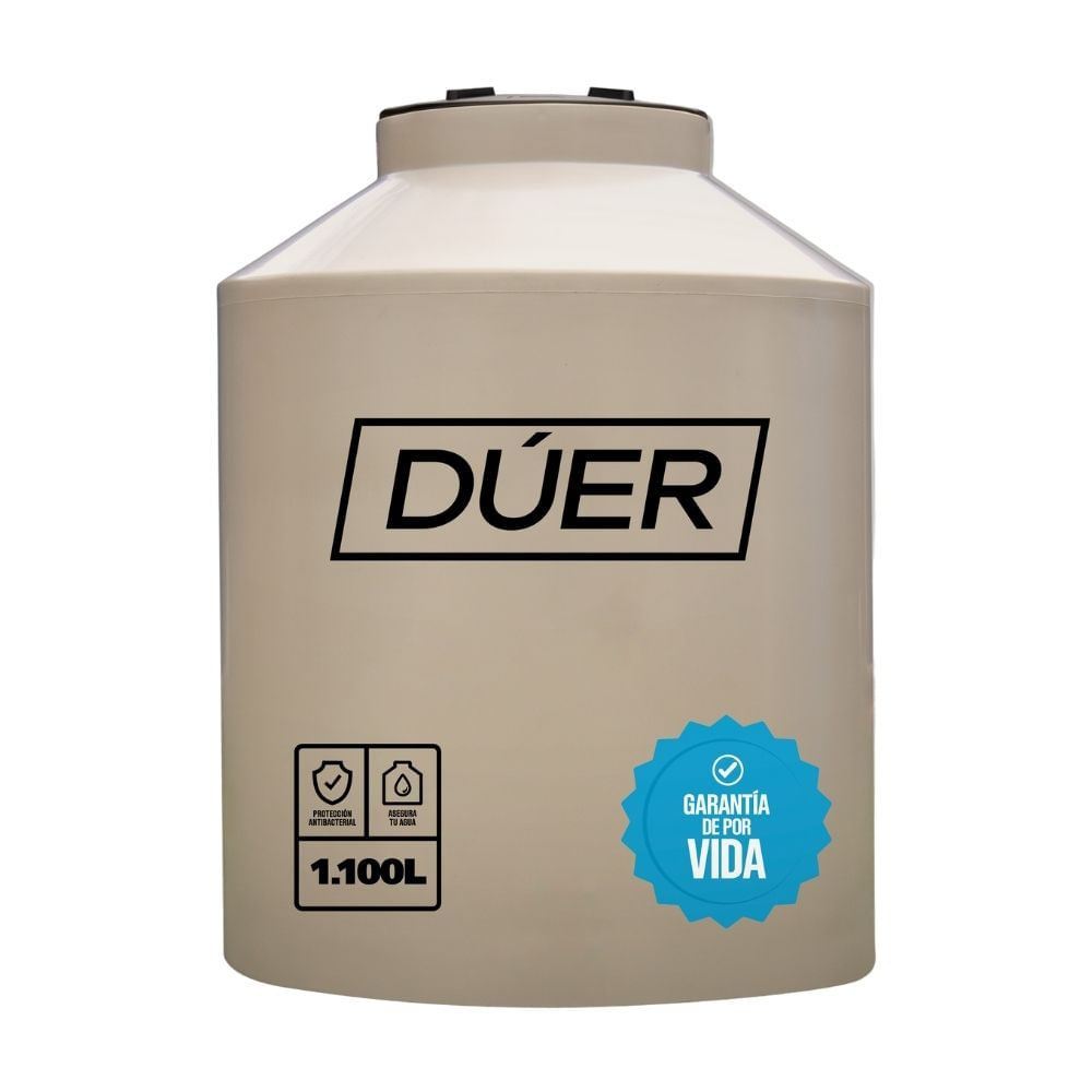 Tanque de agua Arena 1100 litros + Kit de accesorios Dúer