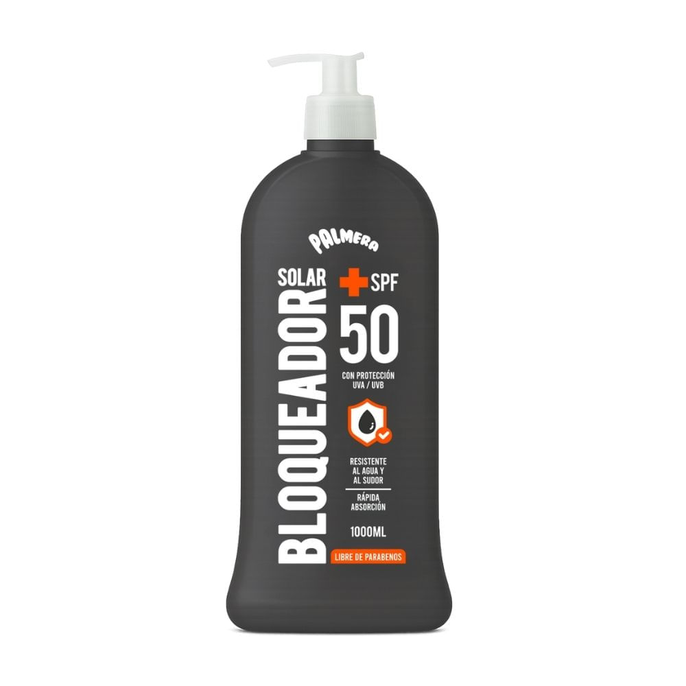 Bloqueador Solar Palmera + SPF 50 1 litro