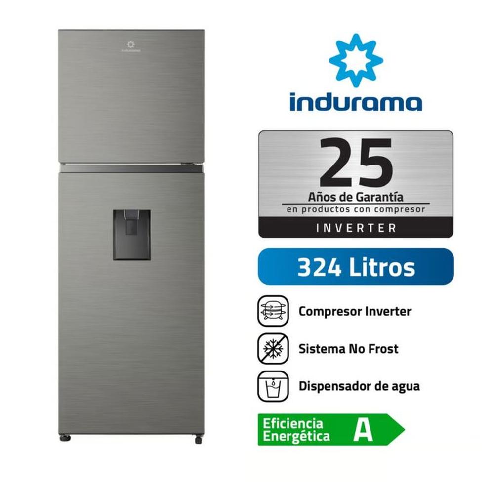 REFRIGERADORA INDURAMA RI-439DI CROMA 324L