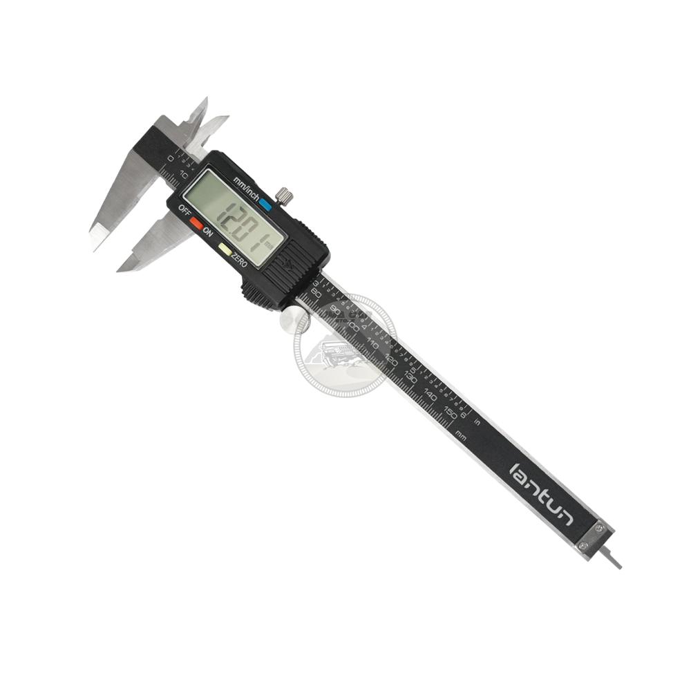 Calibrador Vernier Digital Acero 150mm-6'' con Estuche