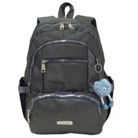 Mochila Modelo Print A4 Kengar - Plomo