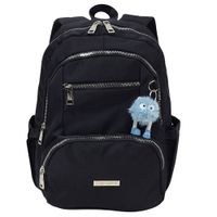 Mochila Modelo Print A4 Kengar - Negro