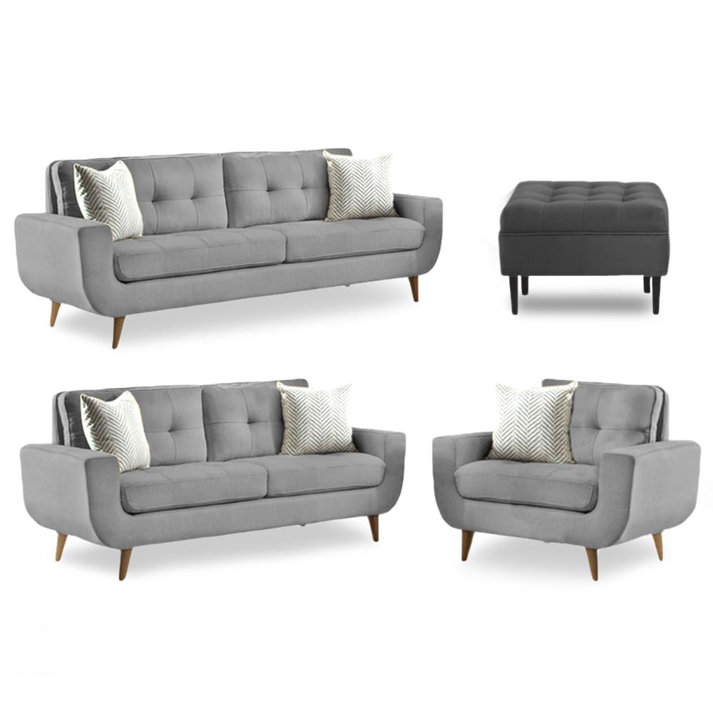 SALA GEORGE 3 2 1 CON PUFF - FALOTIH 3M