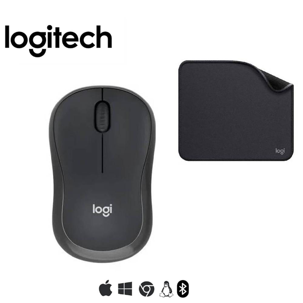 COMBO LOGITECH DE MOUSE M240 Y PAD MOUSE NEGRO