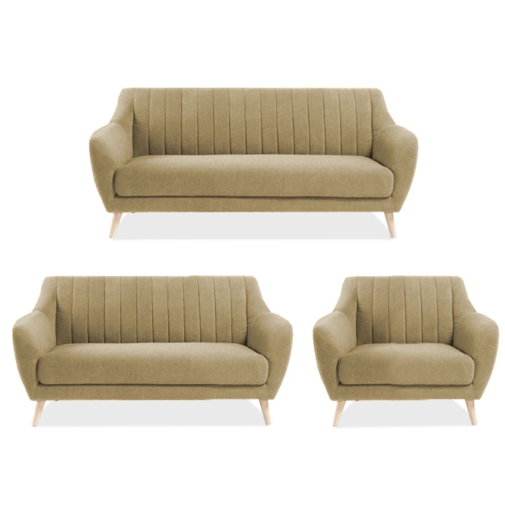 SALA WASI BEIGE 3 2 1 CUERPOS - FALOTIH 3M