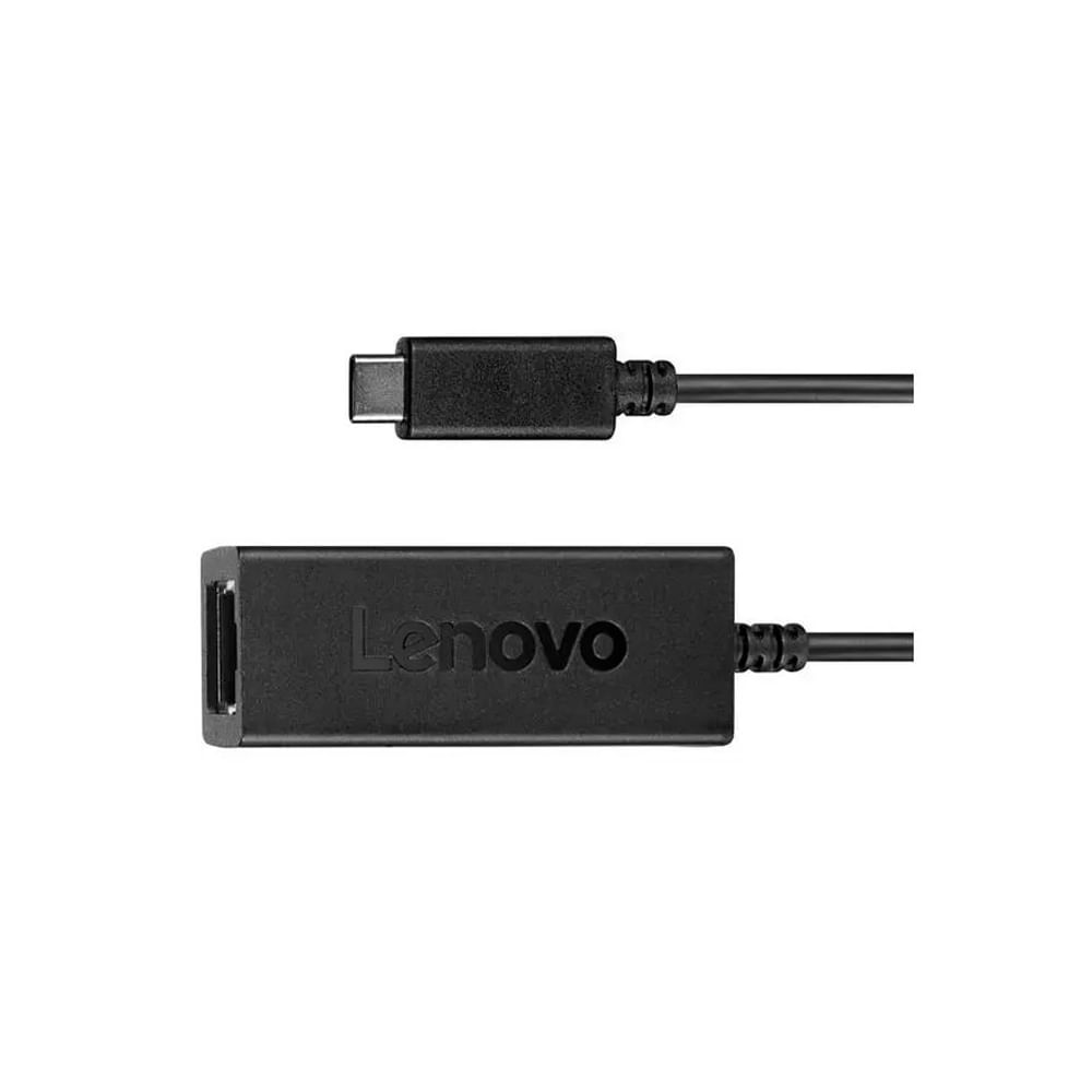 Adaptador USB-C a Ethernet Lenovo RJ-45 para conexión rápida y estable a internet