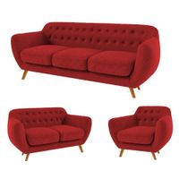 SALA VALENTINO ROJO 3 2 1 CUERPOS - FALOTIH 3M