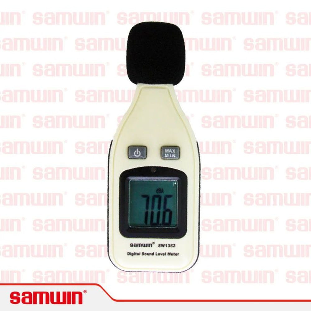 Medidor de nivel de sonido digital Samwin - SW 1352