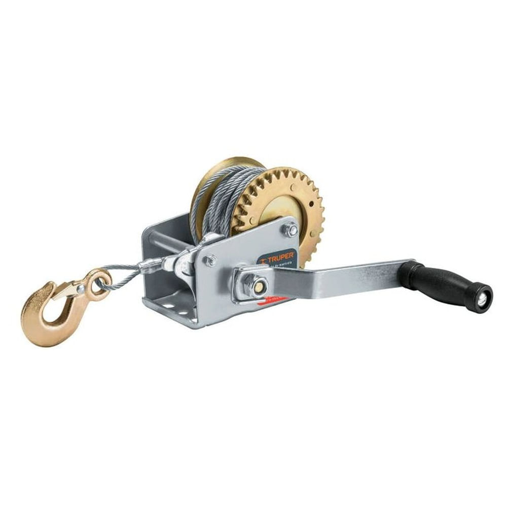 Templadora con ratchet de manivela 300 kg con cable Truper - 14719