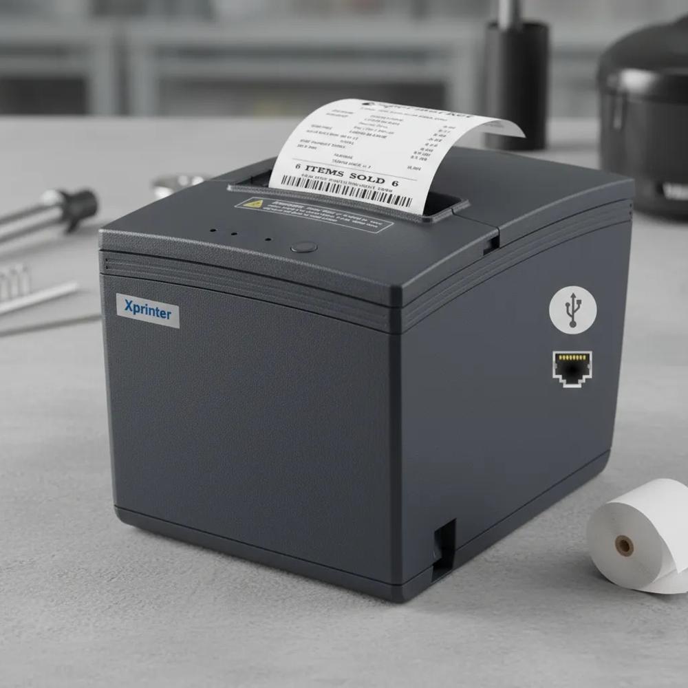 Impresora Ticketera Térmica Usb Lan 80mm XPRINTER para Factura ...