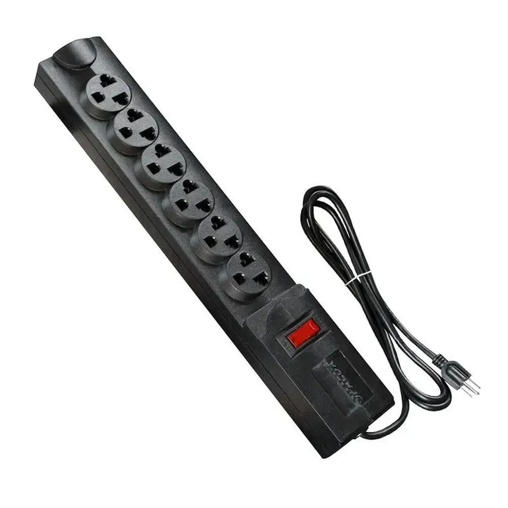 Supresor De Pico Opalux 2mts 6 Tomas Universal 14-515AB-2M