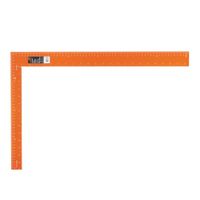 Escuadra 16x24 de aluminio color naranja para cantero - 101386