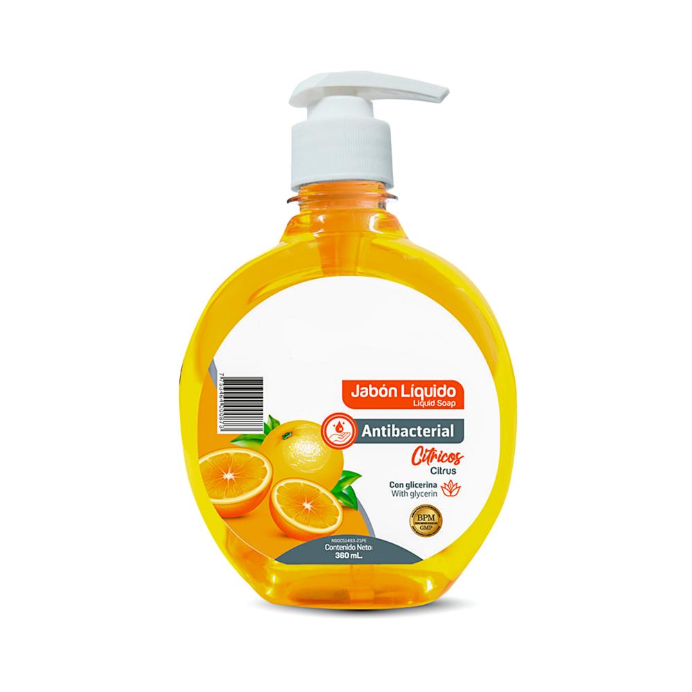 Jabón Líquido Antibacterial de 360 ML Cítrico