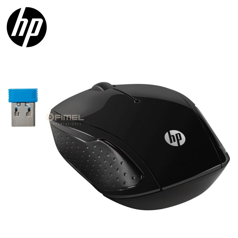 MOUSE HP 200 BLACK WIRELESS X6W31AA