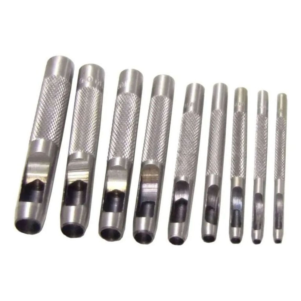 Sacabocados A Golpe Juego De 9 Pzas Tolsen 25093