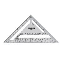 Escuadra 12 de aluminio para muros de yeso Truper - 15132