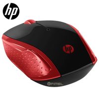 MOUSE HP 200 RED WIRELESS 2HU82AA