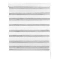 Cortina Roller Duo Superior Blanco Ancho 100cm x Alto 110cm