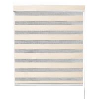 Cortina Roller Duo Superior Crema Ancho 200cm x Alto 240cm
