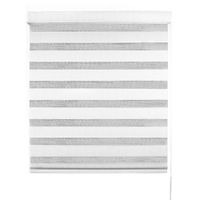 Cortina Roller Duo Premium Screen Blanco Ancho 120cm x Alto 150cm