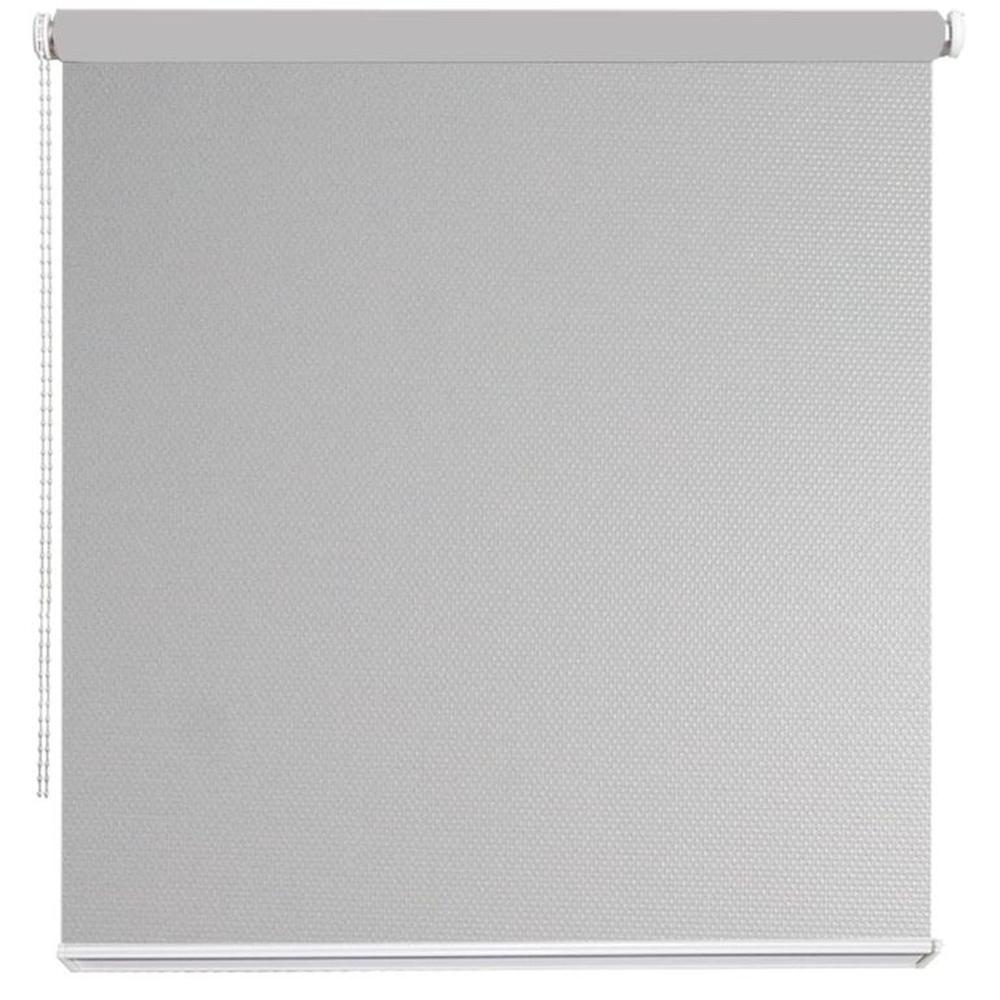 Cortina Roller Blackout Básico Gris 130cm Ancho x 180cm Alto