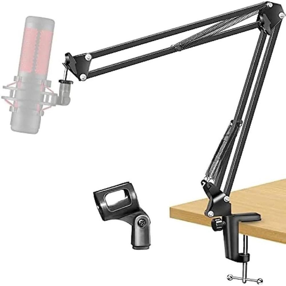 Soporte de Microfono para Escritorio Brazo Plegable Soporte de Microfono para Escritorio Brazo Plegable