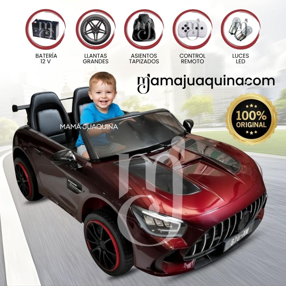 Carro a Batería para Niños AMG GT Edición Limitada Red