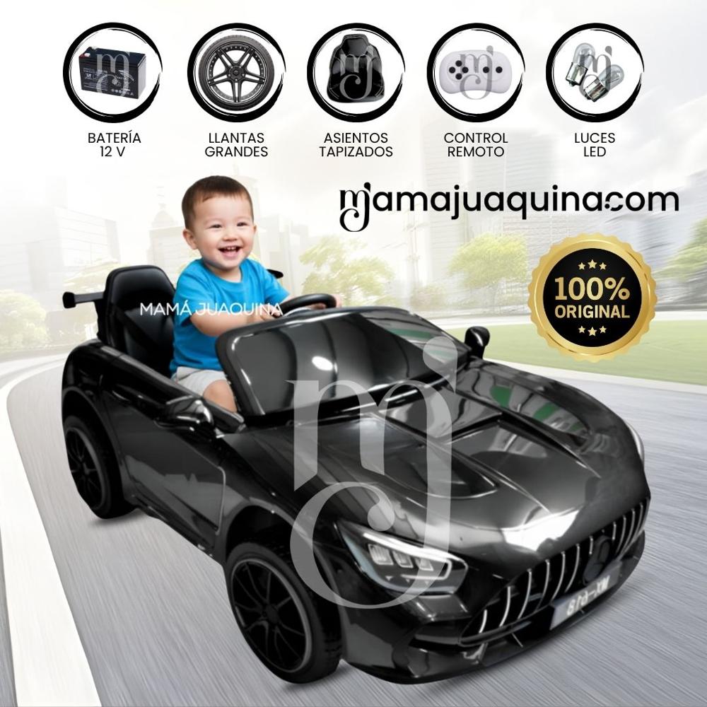 Carro a Batería para Niños AMG GT Edición Limitada Black