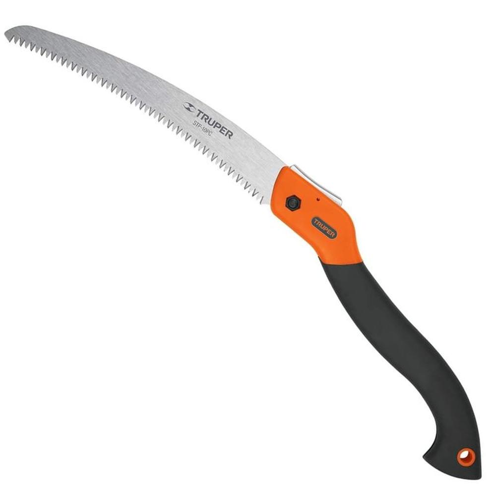 Serrucho de poda plegable 25 cm, profesional truper Gris Serrucho de poda plegable 25 cm, profesional truper Gris