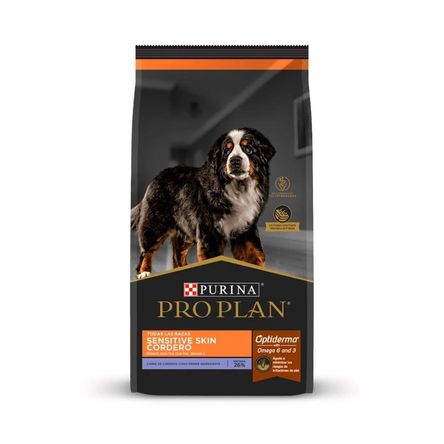 Alimento para Perro Pro Plan Adulto Sensitive Skin Cordero 3 Kg Alimento para Perro Pro Plan Adulto Sensitive Skin Cordero 3 Kg