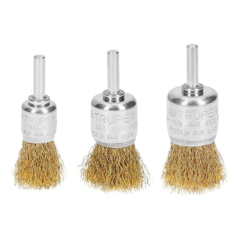 Cardas De Copa 03 Mm 14  Para Taladro  11595