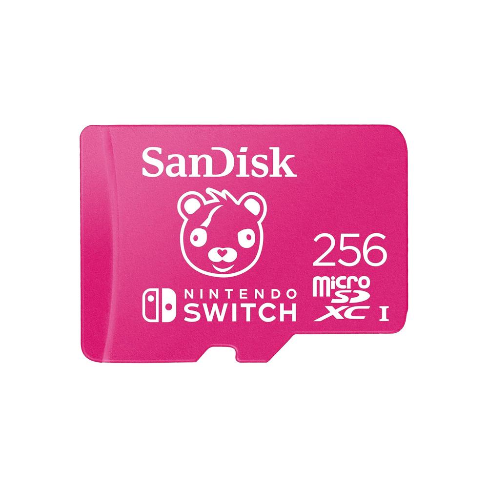 Tarjeta De Memoria Sandisk MicroSDXC Para Nintendo Switch Edicion Fortnite 256GB