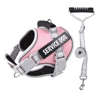 Pechera de Seguridad Reflectante Ajustable de Color Rosado Talla Xl