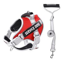 Pechera de Seguridad Reflectante Ajustable de Color Rojo Talla Xl