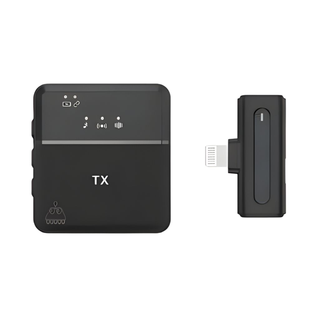 Micrófono Inalámbrico Lavalier Tipo C SX8 Negro