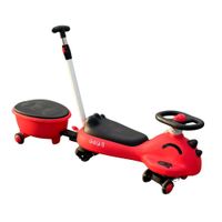 TWISCAR DINO REMOLQUE KODI  ROJO NEGRO