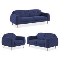 SALA KHAN  AZUL 3 2 1 CUERPOS - FALOTIH 3M