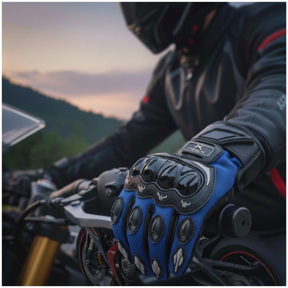Guantes de Moto con Protección Profesional Pantalla Táctil Antideslizante MT-12564