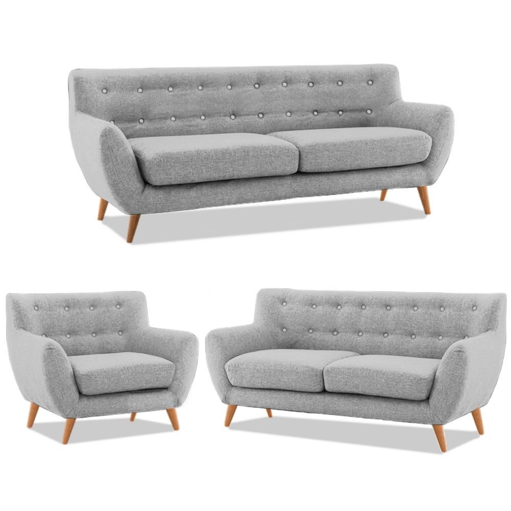 SALA SALINAS GRIS 3 2 1 CUERPOS - FALOTIH 3M