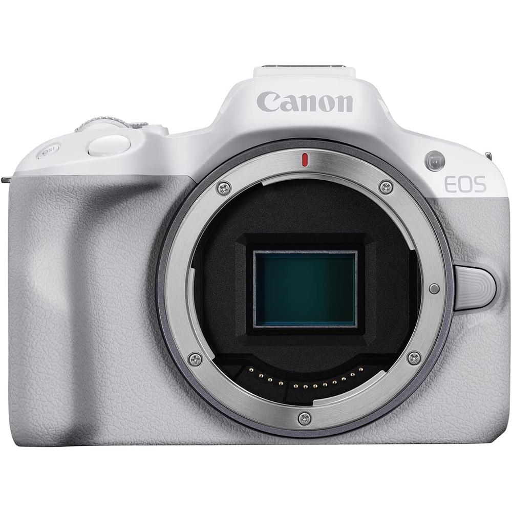 Canon cámara EOS R50 sin espejo | Plata