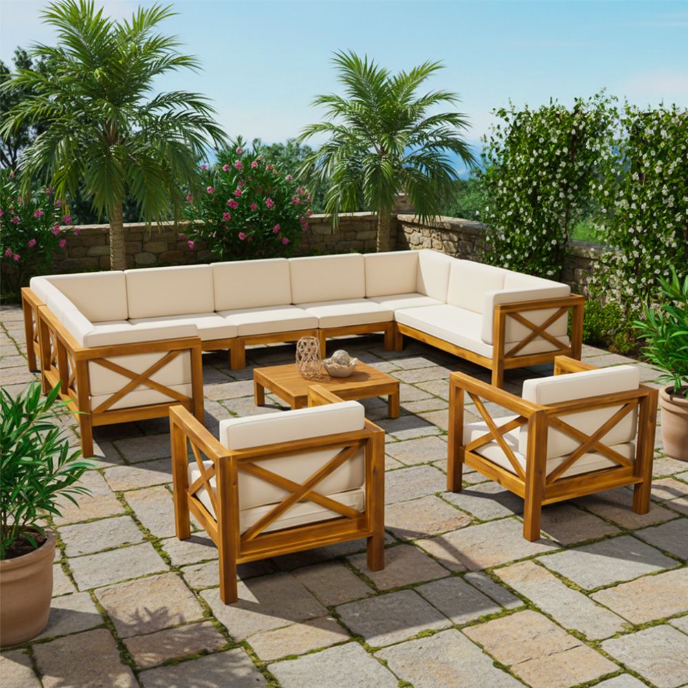 Juego de Terraza Miami 11 personas con mesa