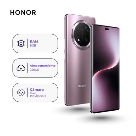 Honor Magic 7 Lite 256GB 8GB Ram Morado titanio Honor Magic 7 Lite 256GB 8GB Ram Morado titanio