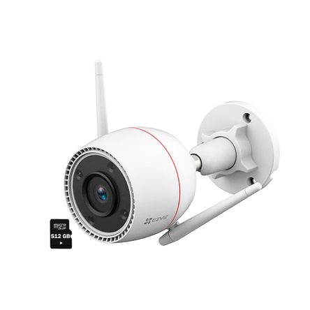 Cámara Vigilancia Ip H3c 3mp Ezviz Ip67 Noche Color Sd512gb Cámara Vigilancia Wifi H3C 2K 3MP Ezviz IP67 Noche Color - Micro SD 512GB