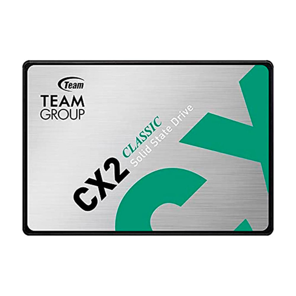 UNIDAD DE ESTADO SOLIDO TEAMGROUP CX2, 1TB, SATA 6.0 GB/S, 2.5"", ECC, DC +5V