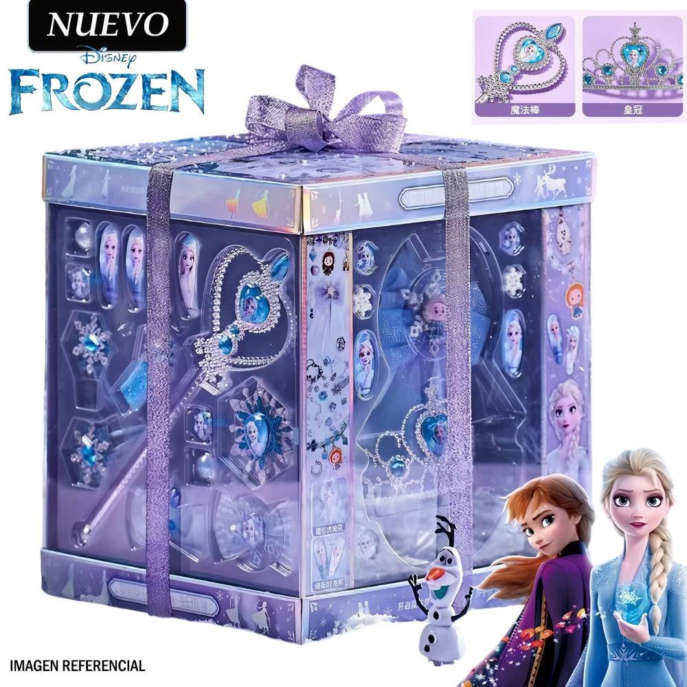 Juguete Set de Joyas y Cuentas de Frozen con Varita SSD-6130