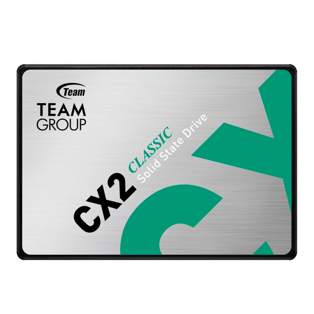UNIDAD EN ESTADO SOLIDO TEAMGROUP CX2 CLASSIC 2TB, SATA III 6GB/S, 2.5""