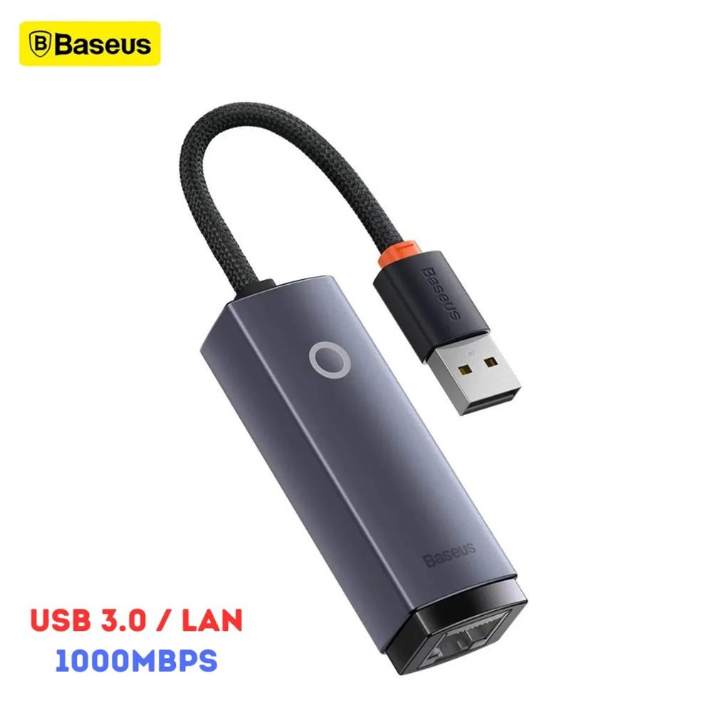 Adaptador Baseus Lite USB-A a RJ45 1000 Mbps LAN