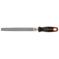 Lima Media Caña Bastarda Con Mango 8"" 15318 Truper - Negro