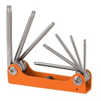 Juego Llaves Torx L Truper 15569 (T9-T40) - Gris.